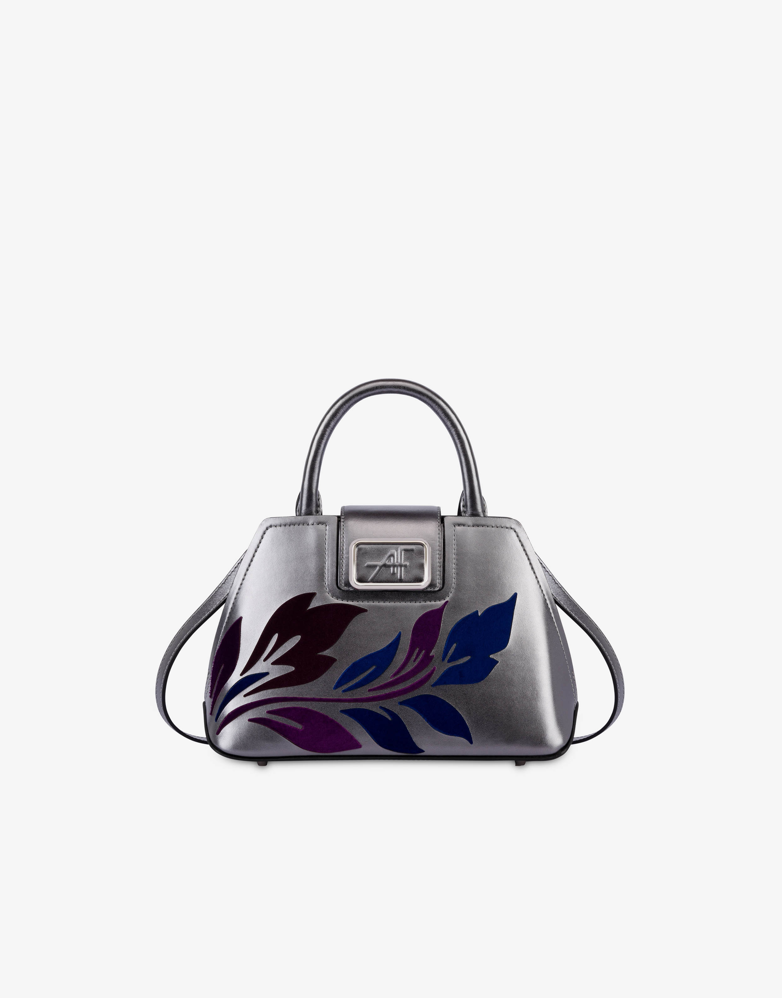 Bolso Albi 33 bag laminado Plumas