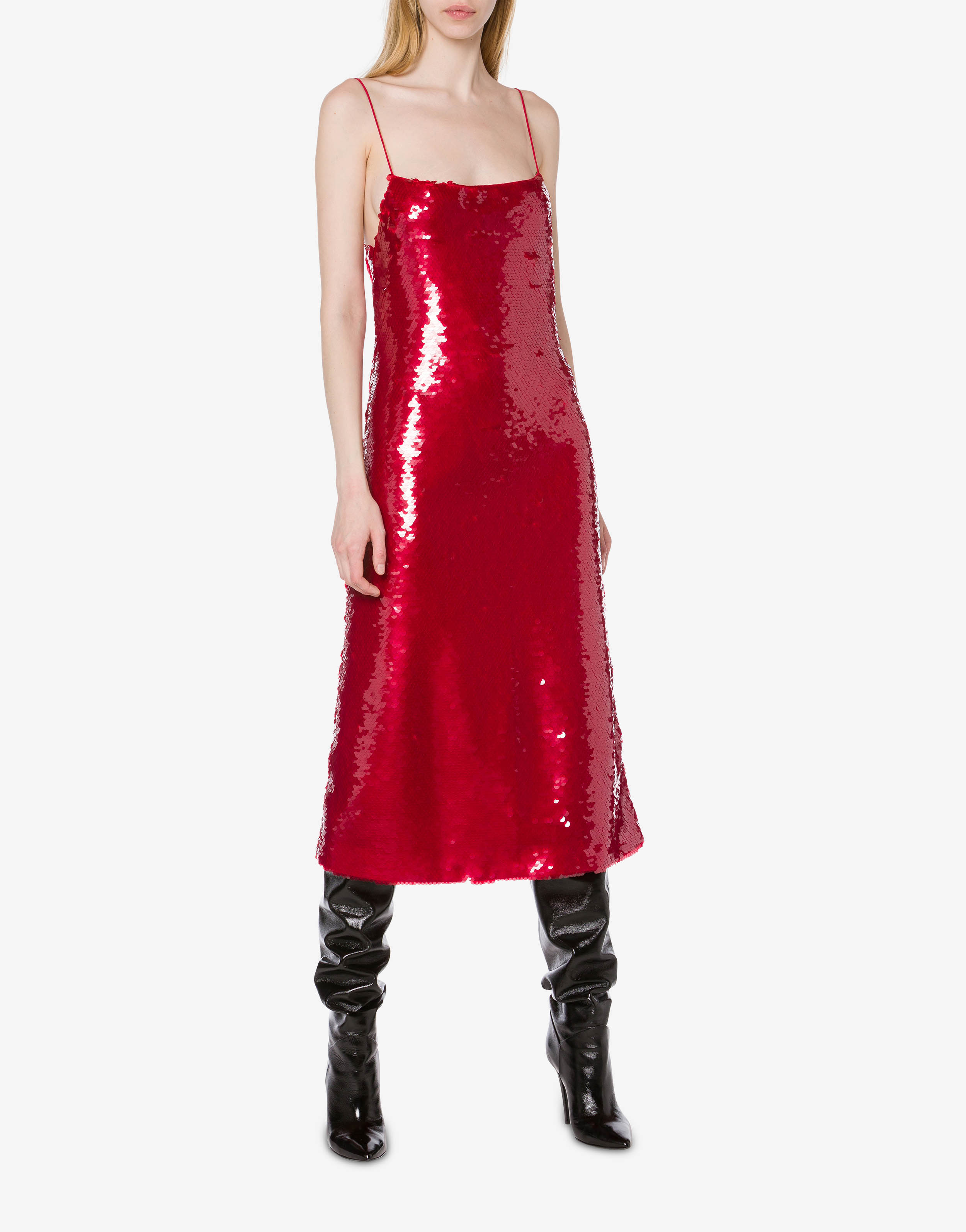 Sequin slip dress