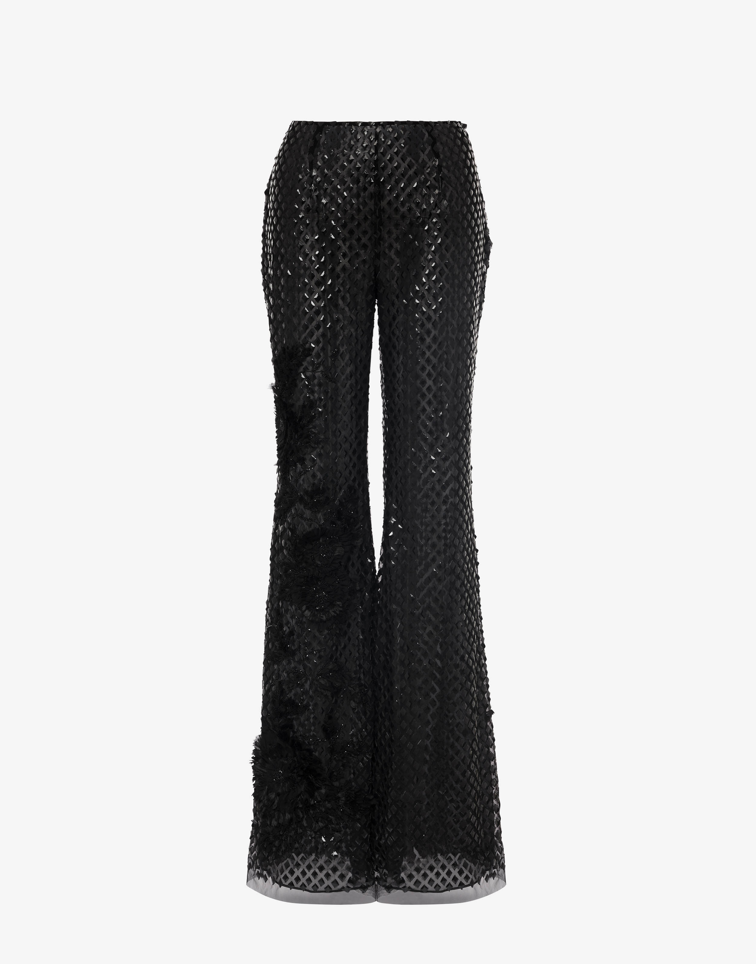 Tulle pants with sequins