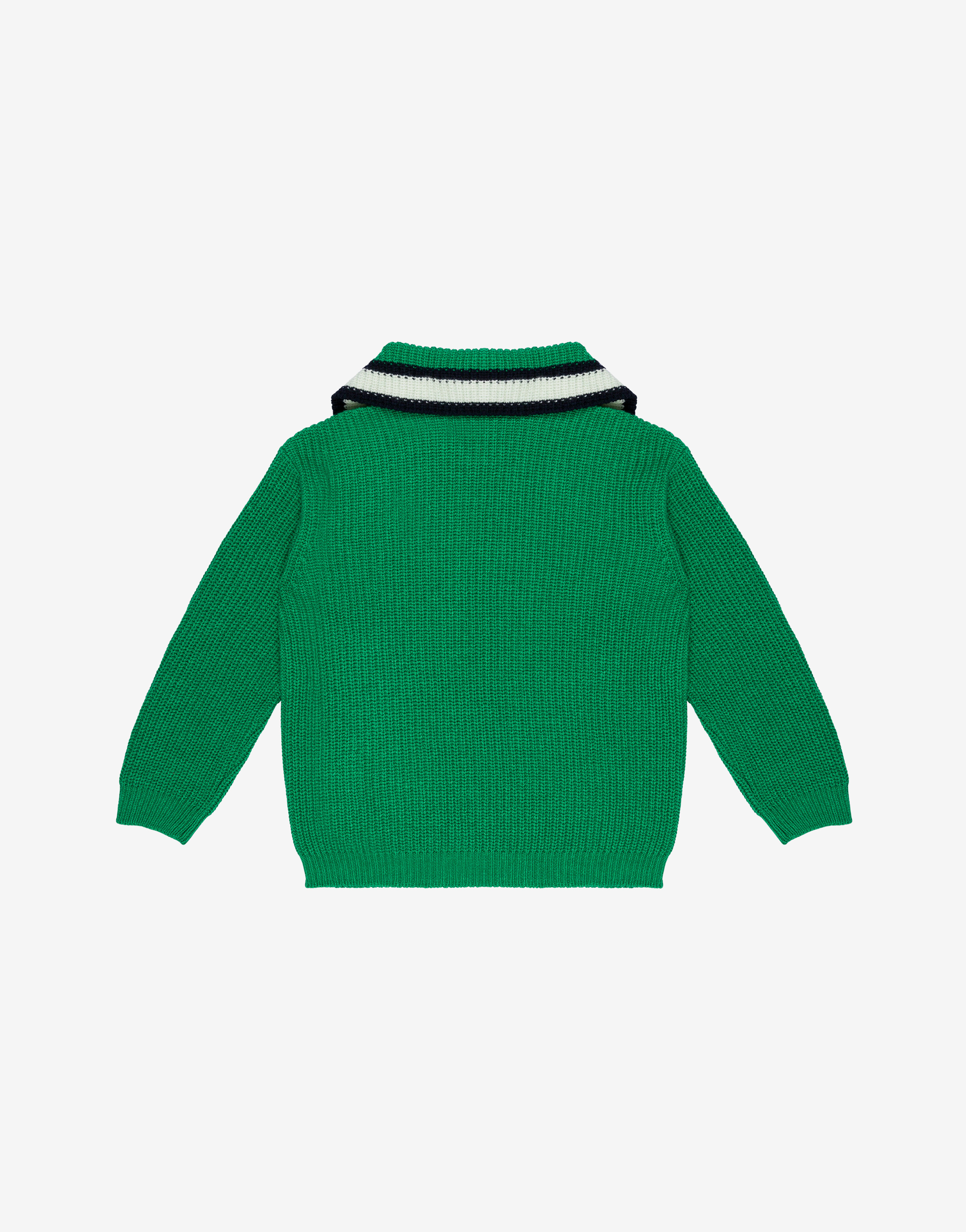 Kids sweater with maxi collar